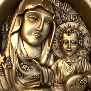 3D model Jerusalem Mother of God (STL)